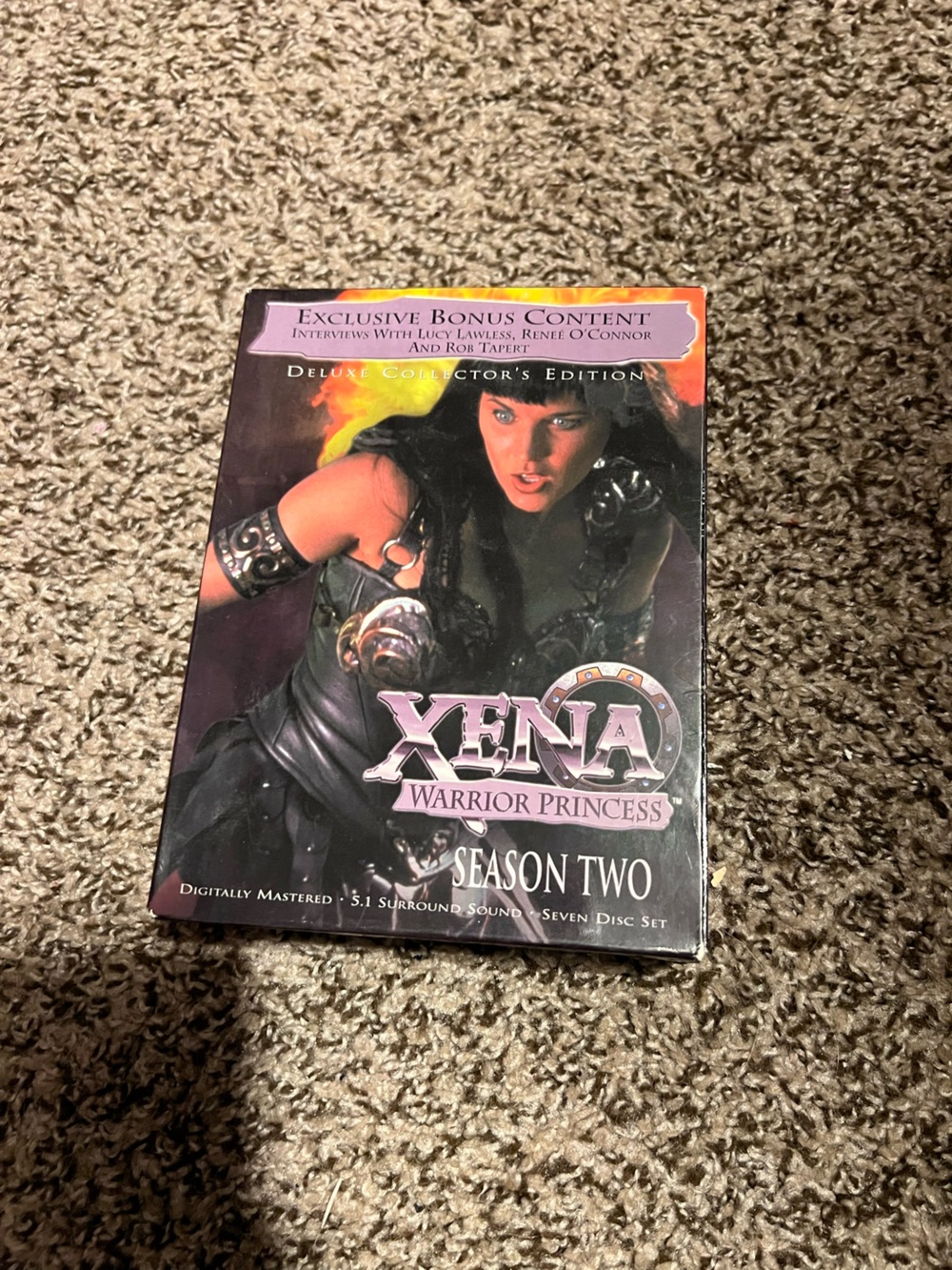Xena Warrior Princess Season Two DVD Box Set - Purple/Black